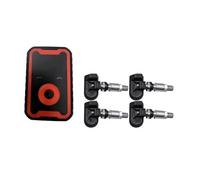Capteurs TPMS programmables 2 en 1, prise en charge de la programmation avec système de surveillance de la pression des pneus pour téléphone portable Capteurvitesse(Device -4PCS Sensor)