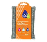 Capt'Hygiène - Eponge bifaces microfibre - Vendu par unité