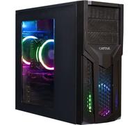 CAPTIVA Advanced Gaming I80-428 Intel® Core™ i3 i3-14100F 32 GB DDR4-SDRAM 1 TB SSD NVIDIA GeForce RTX 3060 PC de bureau noir (80428)