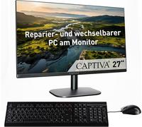 Captiva Business PC Bundle Starter|3 100U|16GB DDR5 S/O|Graphics|1 TB|27"|FreeDOS