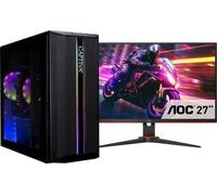 CAPTIVA PC Advanced Gaming R82-906 TFT Bundle (Ryzen 7 5700X/RTX4060 8GB GDDR6/SSD 1TB/32768/WLAN/Windows 11 Home 64-bit) (82906)
