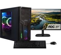 Captiva PC Power Starter R80-021 TFT Bundle (Ryzen 7 5700G/SSD 1TB/16384/DVD-RW/MSI/WLAN/w/o OS) (80021)