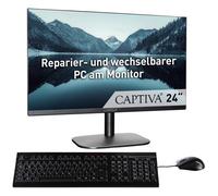 CAPTIVA Power Starter I84-990 Intel Core Ultra 5 125H 64 Go DDR5-SDRAM 2 To SSD Windows 10 Pro All-in-One thin client Noir