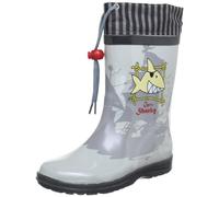 Capt'N Sharky 130047, Boots garçon - Gris (Grau/Schwarz 9), 26 EU