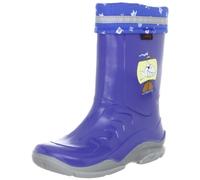 Capt'n Sharky Robert 120076, Bottes de Pluie Garon - Bleu-TR-E4-7, 35 EU