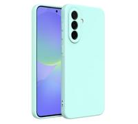 Captor Coque colorée en Silicone Liquide pour Samsung A36, Haute qualité avec Bord relevé pour écran et Protection Appareil Photo Souple avec Microfibre intérieure (Vert Menthe)