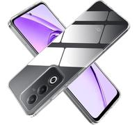 Captor Coque Transparente pour Oppo A80 5G, Housse en Silicone TPU Flexible, Fine et Souple, Protection avec Bord Surélevé pour Écran et Appareil Photo