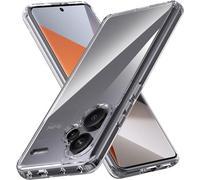 Captor Coque Xiaomi Redmi Note 13 Pro Plus / 13 Pro + 5G Transparente en TPU Souple et Silicone Flexible, Protection Chocs, Absorption des Chocs, Anti-Jaunissement pour Coque Redmi Note 13 Pro Plus