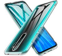 Captor Coque Xiaomi Redmi Note 8 Pro Transparente en TPU Souple et Silicone Flexible, Protection Chocs, Absorption des Chocs, Anti-Jaunissement pour Coque Xiaomi Redmi Note 8 Pro