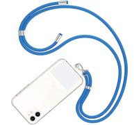 Captor Lanyard Chaîne de téléphone portable avec cordon de serrage universel, bleu