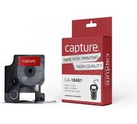 Capture 19mm x 3.5m Noir sur Jaune