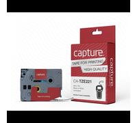 Capture CA-TZE221 Ruban d'étiquette 30g, dimensions colis 74x110x22mm, poids du paquet 55g.