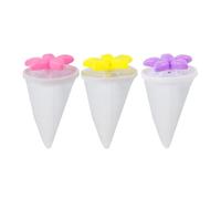 Capture cheveux pour lessive - nettoyant réutilisable en forme de pétale - dispositif d'élimination filtrant flottant pour cheveux en 3 pièces | équipé d'un mécanisme actionné par le flux d'eau,