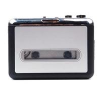 Capture de cassette USB, convertisseur de cassette vers numérique, convertisseur de bande vers MP3, design portable, CD d'installation Ver 47.1A, pour les amateurs de musique