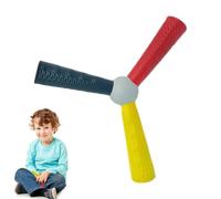 Capture de réaction - Équipement réflexe rapide, Accessoire Skills de moteur | Bâton d'entraînement réactif haute flexibilité, bâton tricolore flexible et sûr pour améliorer la coordination