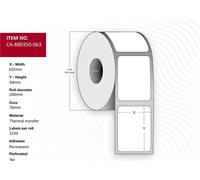 Capture Label 102 x 64mm, Core 76mm,