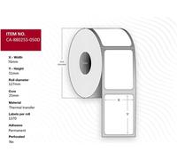 Capture Label 76 x 51mm, Core 25mm,