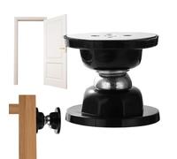 Capture magnétique de la porte : bouchon en silicone court, support arrière anti-collision, support de terre en bois massif toucher fort | Arrêts magnétiques de service lourd protecteurs pour le