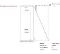 Capture Ship-label 102 x 192mm,
