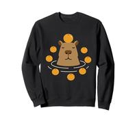 Capture The Zen Of A Hot Spring Loving Capybara Sweatshirt