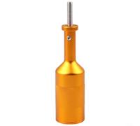 Capturez chaque moment passionnant sur votre vélo avec ce clip en alliage d'aluminium (doré)