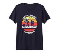 Capturez la journée et Rendez-la Extraordinaire T-Shirt Haut de Gamme