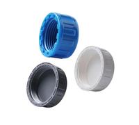 Capuchage de tuyau Capuchage de fin femelle avec un capuchon d'étanchéité du joint d'étanchéité pour les tuyaux de jardin bleu 32mm