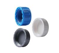 Capuchage d'extrémité Pipe de tuyau de tuyau fileté joint de scellage extérieur Cap bleu 32mm