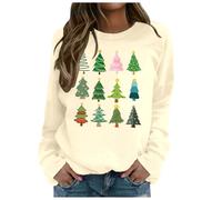 Capuche Amovible Femme Pulls Pull Polaire Sweatshirts Sweat À Moche Noel Veste Chaude Grande Taille Sweat-Shirt De Noël pour Hiver Chaud Tenue Famille Sweats Long Vetement Pulls, Gilets Et Hoodie,XXL
