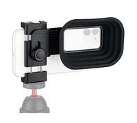 Capuche Antireflet Universelle 2-in-1 pour Smartphone avec Clip Amovible pour iPhone 15 14 13 12 11 XS X XR 8+ 8 7+ 7 6S+ 6S Téléphone Android Galaxy Mate MI pour Éliminer Les Reflets de FenêTre