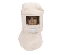 Capuche de capuchon de capuche ventilée Canvas Sable de sable de vent Couvre-face pour polissage en poudre de peinture en poudre