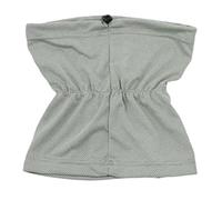 Capuche pour Chiot, Tour de Cou Respirant et Ajustable avec Sangle Extensible, en Soie glacée légère, idéale pour Les Voyages d'été en extérieur. Couvre-Chef Respirant et Chaud avec Sangle (Grey, C)