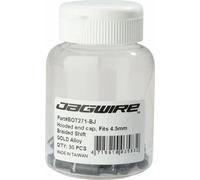 Capuchon À Cordon Jagwire 4,5 Mm Tressé Bouteille De 30 Noir