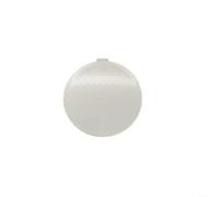 Capuchon à œillet de crochet de remorquage pour pare-chocs avant 51117378591 pour BMW X5 F15 2014-2018 - Plastique noir - Pièce de rechange OEM (blanc)