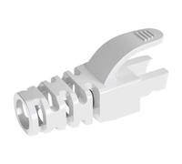 Capuchon adaptateur de câble réseau Ethernet,capuchons de connecteur RJ45,manchon de protection,proximité,CAT6,CATinspectés - Type White-10pcs