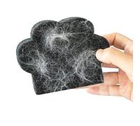 Capuchon Anti-Peluche pour Lave-linge | Capteur de Cheveux et Fibres pour Linge,Éponge Rase-Peluches en Forme de Patte de Chat Anti-Obstruction, Soins Animaux, Canapé et Intérieur Auto