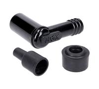 Capuchon Antiparasite NGK LB05EP 8020 Caoutchouc Noir 90 Degrés