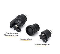 Capuchon arrière en métal pour lampe tactique Surefire DS00 Scout Light, interrupteur à pression double fonction, compatible avec les interrupteurs ST07 et SR07