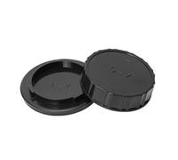 Capuchon avant et bouchon d'objectif arrière de rechange pour Contax Yashica C/Y Mount DSLR SLR Camera Body and Lens Remplace le capot de l'appareil photo arrière Ensemble de protection avant à vis