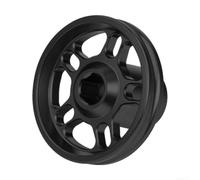 Capuchon Axe Arrière Aluminium Anodisé pour xmax 2017-2024 Capuchon(Black) | CNC usiné pour précis, aluminium anodisé pour durable, finition noire pour mate, protection contre rouille et saleté