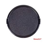 Capuchon/cache d'objectif avant 55 mm compatible avec tous les objectifs reflex numériques, capot, sabot de protection arrière pour appareil photo arrière, kit de fixation à vis pour webcam