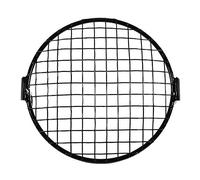Capuchon Capot De Protection De Phare Moto 6,3 Pouces Métal Couvre Grille Protecteur En Maille De Réseaux Ciselé De Phare Pour Moto