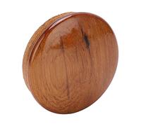 Capuchon central de volant de bateau, couvre-volant marin en bois de teck 2,5 pouces pour l'entretien