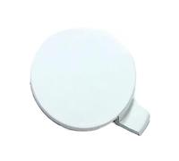 Capuchon Crochet remorquage Pare-Chocs Avant arriè Capuchon Protection pour Crochet Remorquage Pare Chocs Avant pour Tesla pour Modèle Y(Blanc)