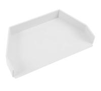 Capuchon D’extrémité de Conduite de Gouttière Blanc, Aluminium PVC | Finition sans Joint, Étanchéité des Bords, pour Drainage de Toiture et Zones Extérieures