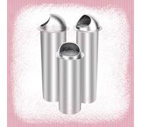 Capuchon d'aération Mural, Grille d'aération Ronde en Acier Inoxydable, Sorties d'air étendues, extracteur Externe avec Maille d'écran