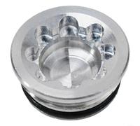 Capuchon d'alésage d'étrier de frein à disque hydraulique de rechange pour les modèles Hope Tech 3 V4 Big Bike, conçu pour s'adapter en toute sécurité et maintenir l'intégrité des freins (argenté)