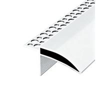 Capuchon De Bande Anti-goutte En Aluminium, Moulage De Déviateur De Bord | Empêche le ruissellement des eaux de pluie, découpable,installation facile,amélioration de l'habitat(50mm)