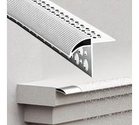 Capuchon De Bande Anti-goutte En Aluminium, Moulure De Dérivation De Bord | Protecteur De Bord De Capuchon Anti-goutte De Toit, Amélioration De L'habitat(14mm)