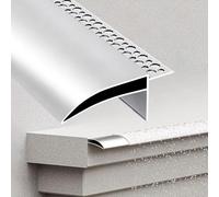 Capuchon De Bande Anti-goutte En Aluminium, Moulure De Dérivation De Bord | Protecteur De Bord De Capuchon Anti-goutte De Toit, Amélioration De L'habitat(65mm)